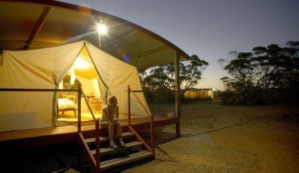 South Australia’s Eyre – Kangaluna Camp – tents